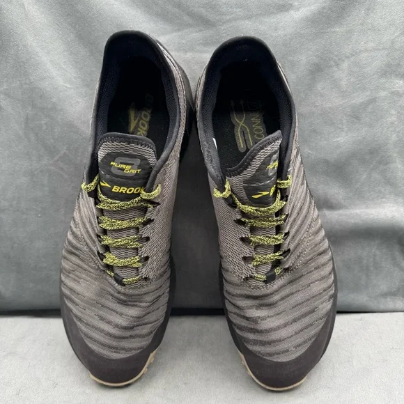 Brooks PureGrit 8 Men’s Trail Running Shoes Size 12 Black/Gray - Picture 11 of 15